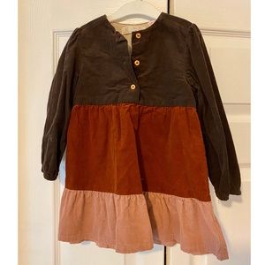 Zara Kids Corduroy Dress - size 3/4